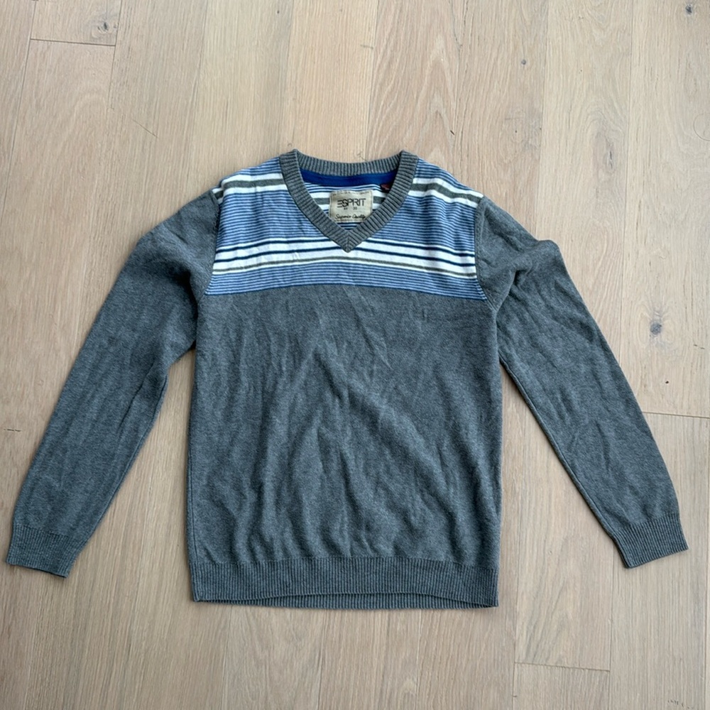 Esprit VNeck 100% Cotton Sweater